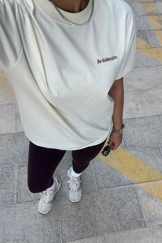 "WELLNESS SURVIVAL KIT" BUTTER YELLOW T-SHIRT Venus Karma
