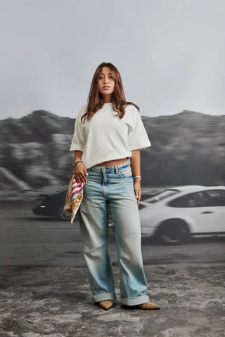 WHITE OVERSIZED T-SHIRT Venus Karma