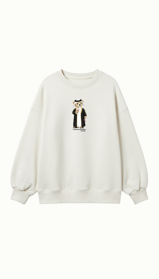 QATARI ICONIC TEDDY BEAR SWEATSHIRT