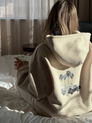 "YA MADOR AL-HAYN" OFF-WHITE HOODIE Venus Karma