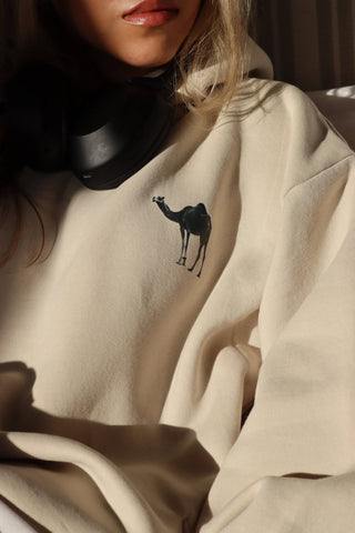 "YA MADOR AL-HAYN" OFF-WHITE HOODIE Venus Karma