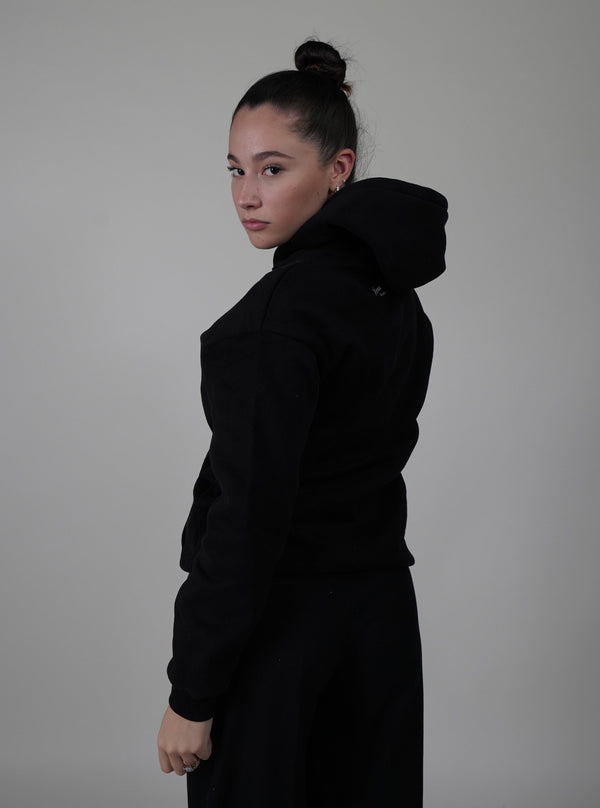 'DEEP BLACK' UNISEX HOODIE