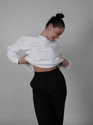 WHITE SWEATSHIRT Venus Karma